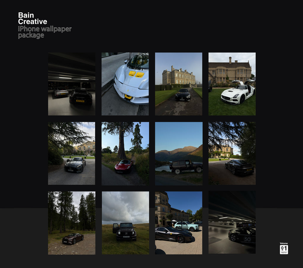 BAIN CREATIVE IPHONE WALLPAPER PACK