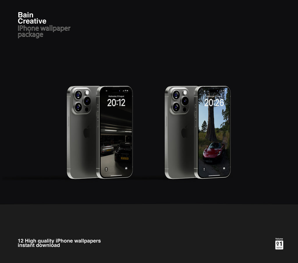 BAIN CREATIVE IPHONE WALLPAPER PACK