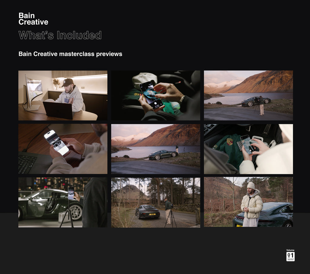 BAIN CREATIVE IPHONE MASTERCLASS